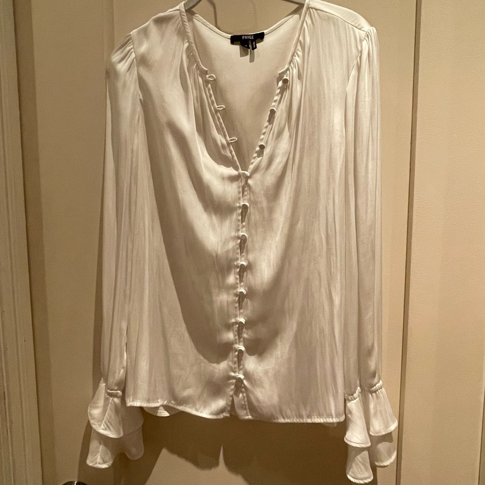 Paige White Blouse